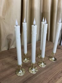 ٦ شموع • شموع باتري • جو رومانسي