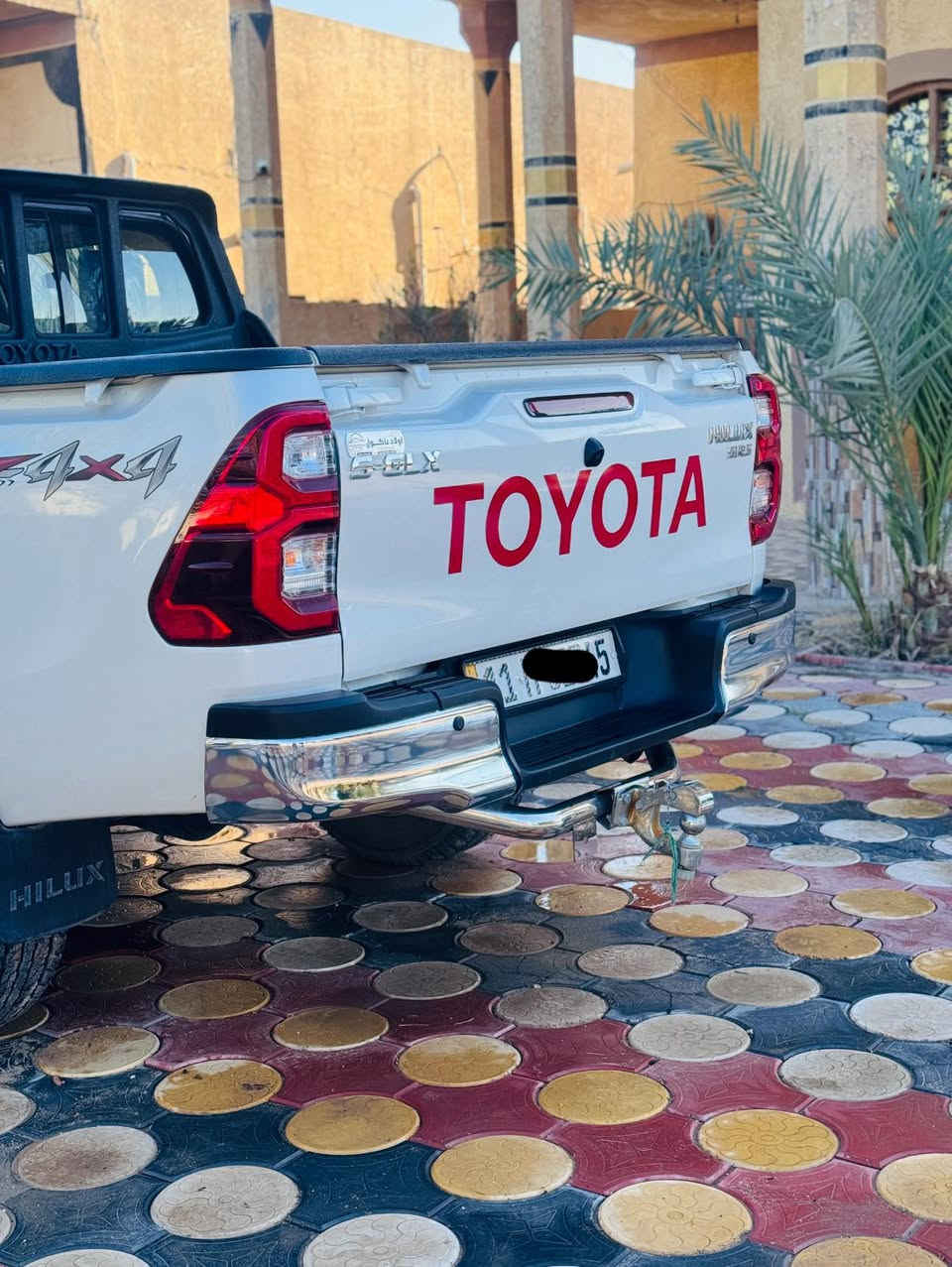 سياره هايلوكس فورويل 2024 
سياره مكفوله كفاله عامه 
ماشيه 26 
السياره جديده 
العنوان :كربلاء 
الهاتف :***********
***********
