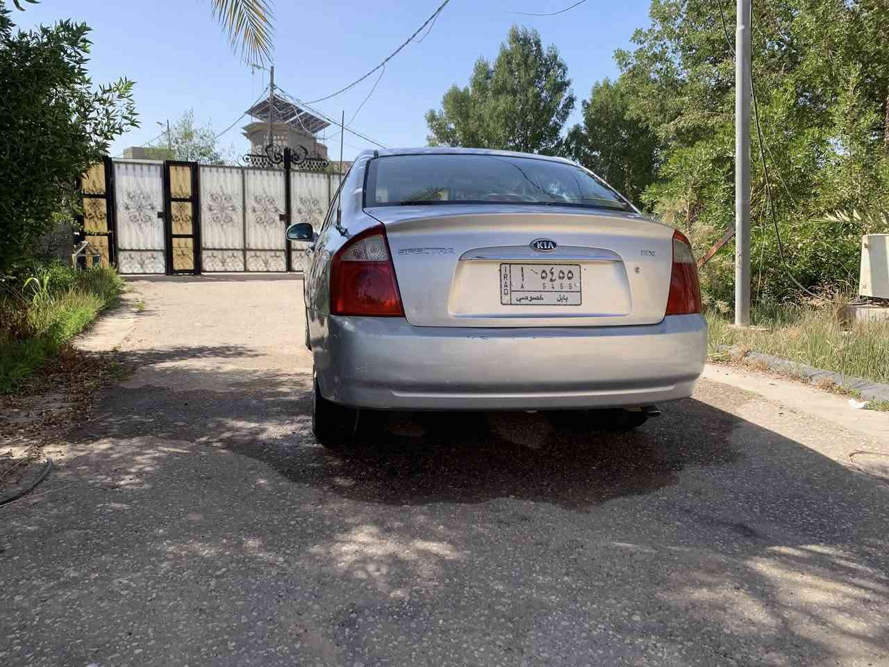 كيا سبكترا 2006 للبيع
گير : اوتماتيك 
المحرك : مضبوط ومايحتاج صرفيه 
البدي : مصبوغ حزام (للشفافية) 
الكهربائيات : شغاله‎ 100‎%‎
السيارة ماتحتاج صرفية كاملة 
الموقع : بابل - المحاويل - ناحية الامام 
السعر : 67 قابل للتفاوض بالمعقول 
للتواصل : ***********
