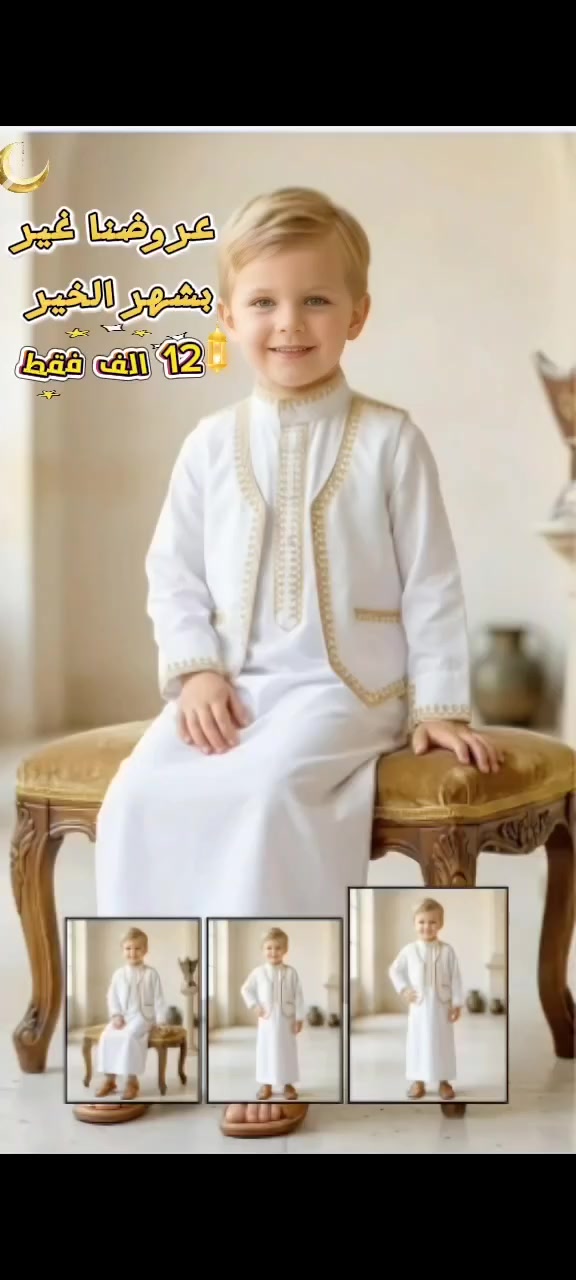 الأناقة تبدأ من مول جنة الكفيل 🌟
جبنالكم أرقى الموديلات للأطفال وبسعر تنافسي جداً!
​💸 السعر: 12 ألف فقط!
🚗 يوجد لدينا خدمة توصيل لكل أنحاء العراق.
📍 العنوان: بغداد - جسر ديالى الجديد - الكرغولية.
للحجز: *********** 📱
