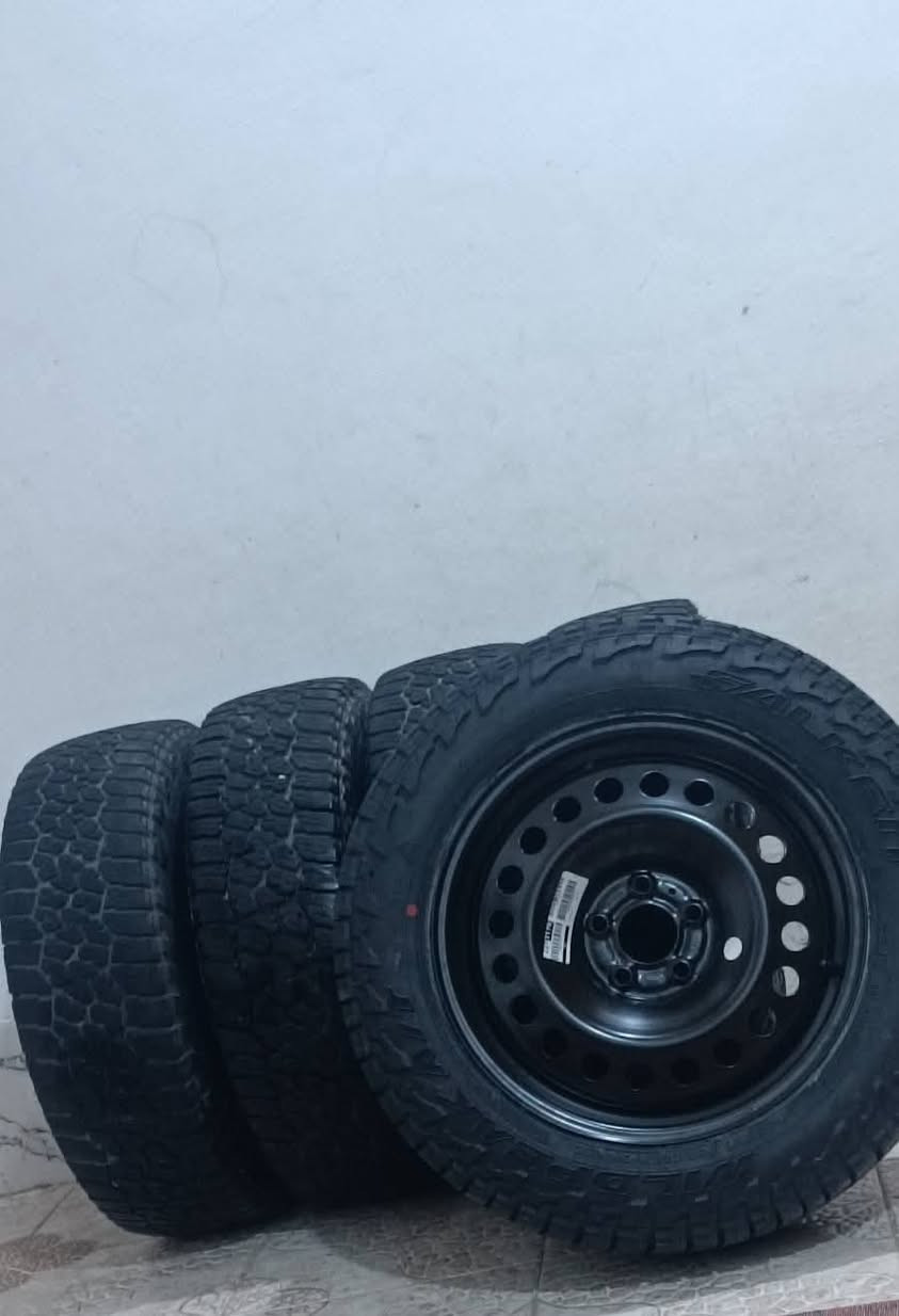 تايرات طخم للبيع خشن سبير مامستخدم بدون ويل ***********
