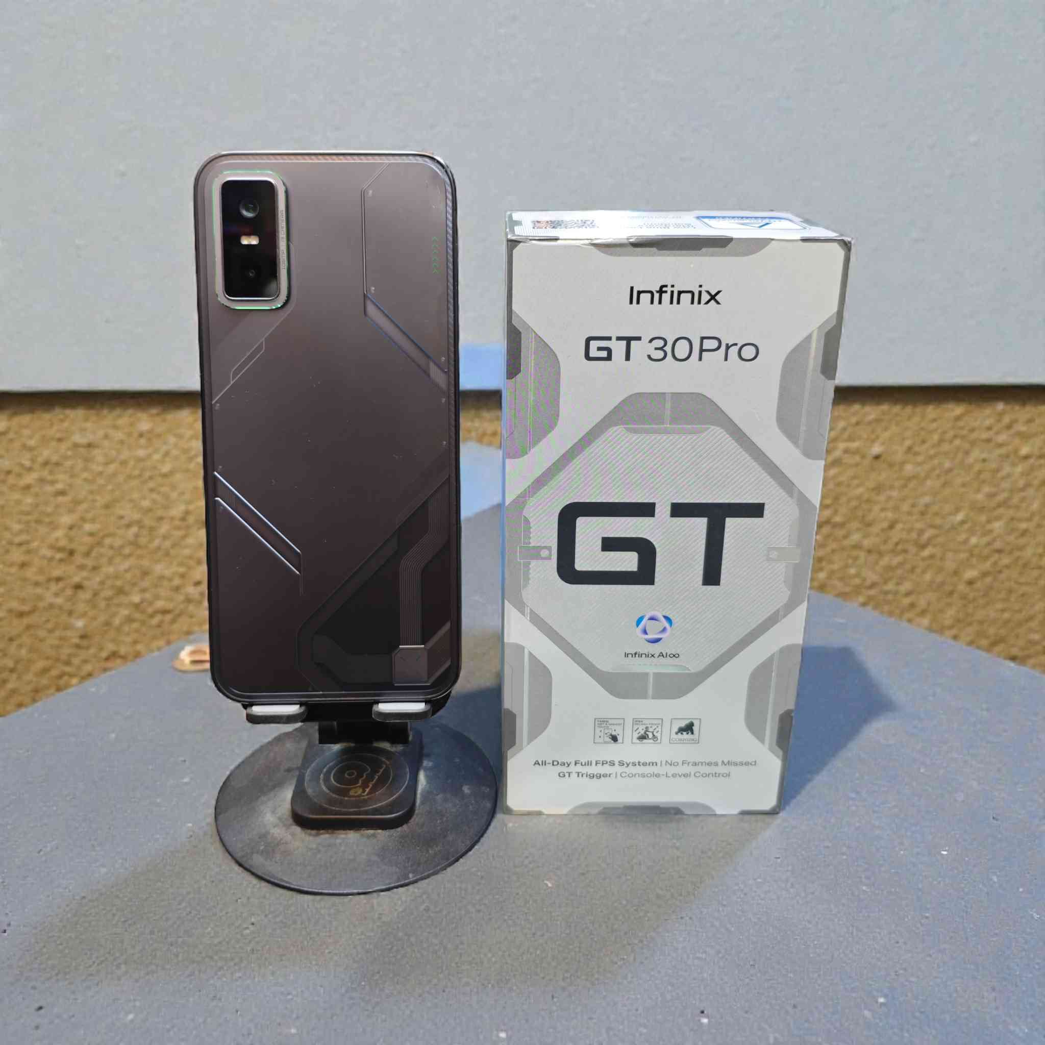 انفنكس GT30 برو 
ذاكرة 256 عشوائية12
120فريم ببجي مستعمل نظيف اكو طخة خفيفة بالظهر طبيعيه ولا مأثرة موضح بالصورة كامل ملحقات 
السعر 250🔒
للأستفسار تواصل على الرقم:
***********
