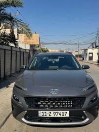 هونداي كونا 2023 ماشيه 45 كم محرك2000 دوش كير at فور ويل قياده ذاتيه ص...