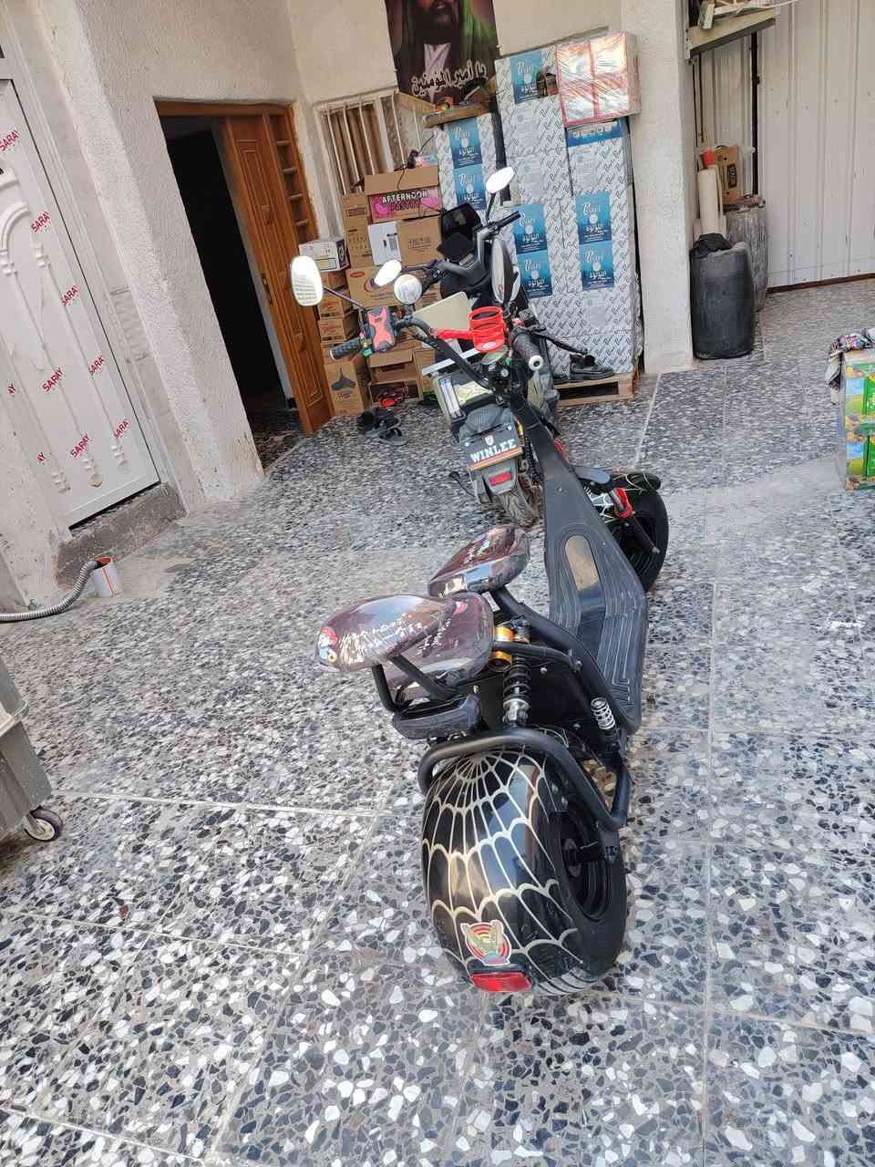 السلام عليكم
دراجة هارلي استعمال قليل
ملف ١٠٠٠واط بطارية ليثيوم ٦٠ فولت
ستوب لايت وبك لايت تنربط بلوتوث 
بغداد الأمين الثانية


**إذا كنت صاحب هذا الإعلان وتريد حذفه لأي سبب، رجاءا أرسل رسالة إلى الدعم الفني**