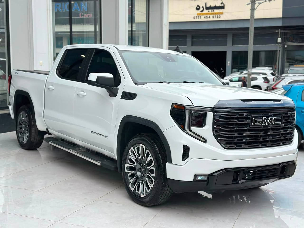 السلام عليكم
2024 GMC SIERRA K1500
جيمسي سيرا
رباعي AWD 4*4
كير تعليك
كشن كهرباء
رادار خلفي
رادار امامي
تحكمات ستيرن
مثبت سرعه
تحديد مسار
لايت زنون
الحادث جملغ خلفي شبر 
ايرباك سيترن راجع بلاد
باب كبير بودي قصير 
مكينة 8 سلندر 5.3
تترقم شيمالي
51الف ماشي
سعر بدون رقم 315$
عنوان السياره اربيل 
***********
***********.
