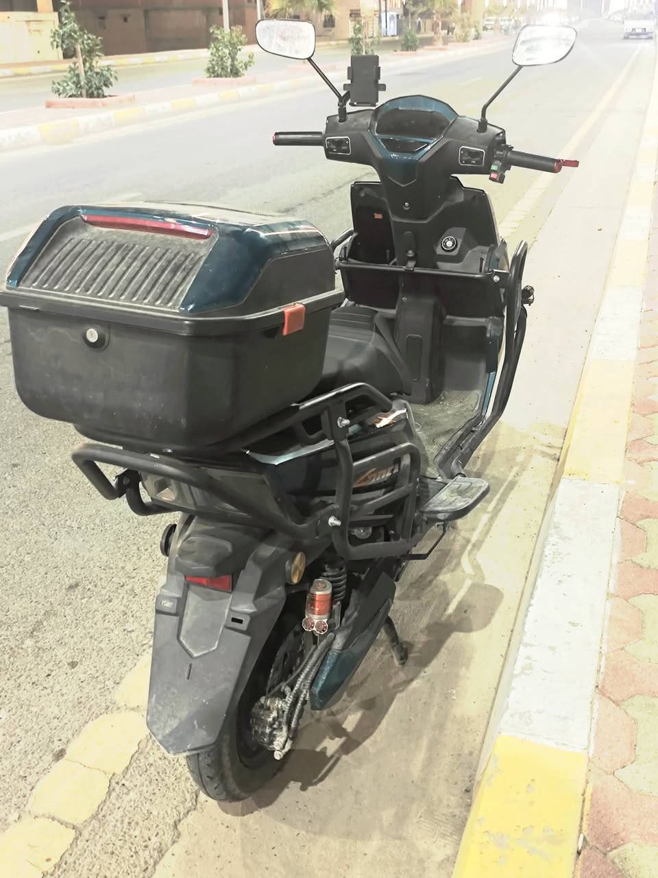 سلام عليكم للبيع دراجه نوع سكنس 2025 بطاريات عل فحص سعر 750وبي مجال بسيط الاتصال على الرقم ***********
