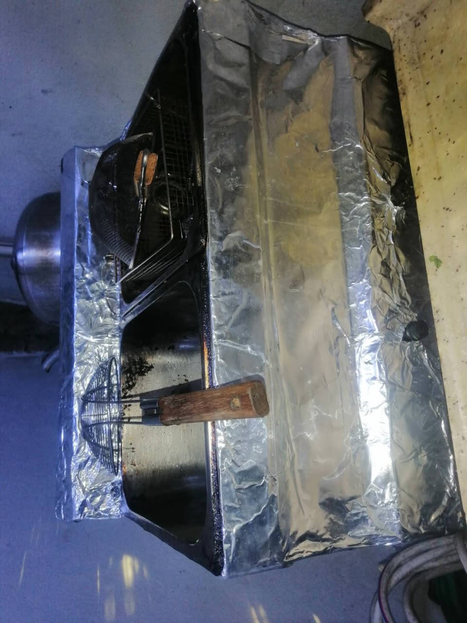 شوايه شاورما استعمال قليل 
160 الف 
قلايه فنكر استعمال قليل 
60 الف 
مكان الرشيديه


**إذا كنت صاحب هذا الإعلان وتريد حذفه لأي سبب، رجاءا أرسل رسالة إلى الدعم الفني**