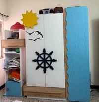 كنتور ٣ ابواب • مكتبة • ميز تواليت