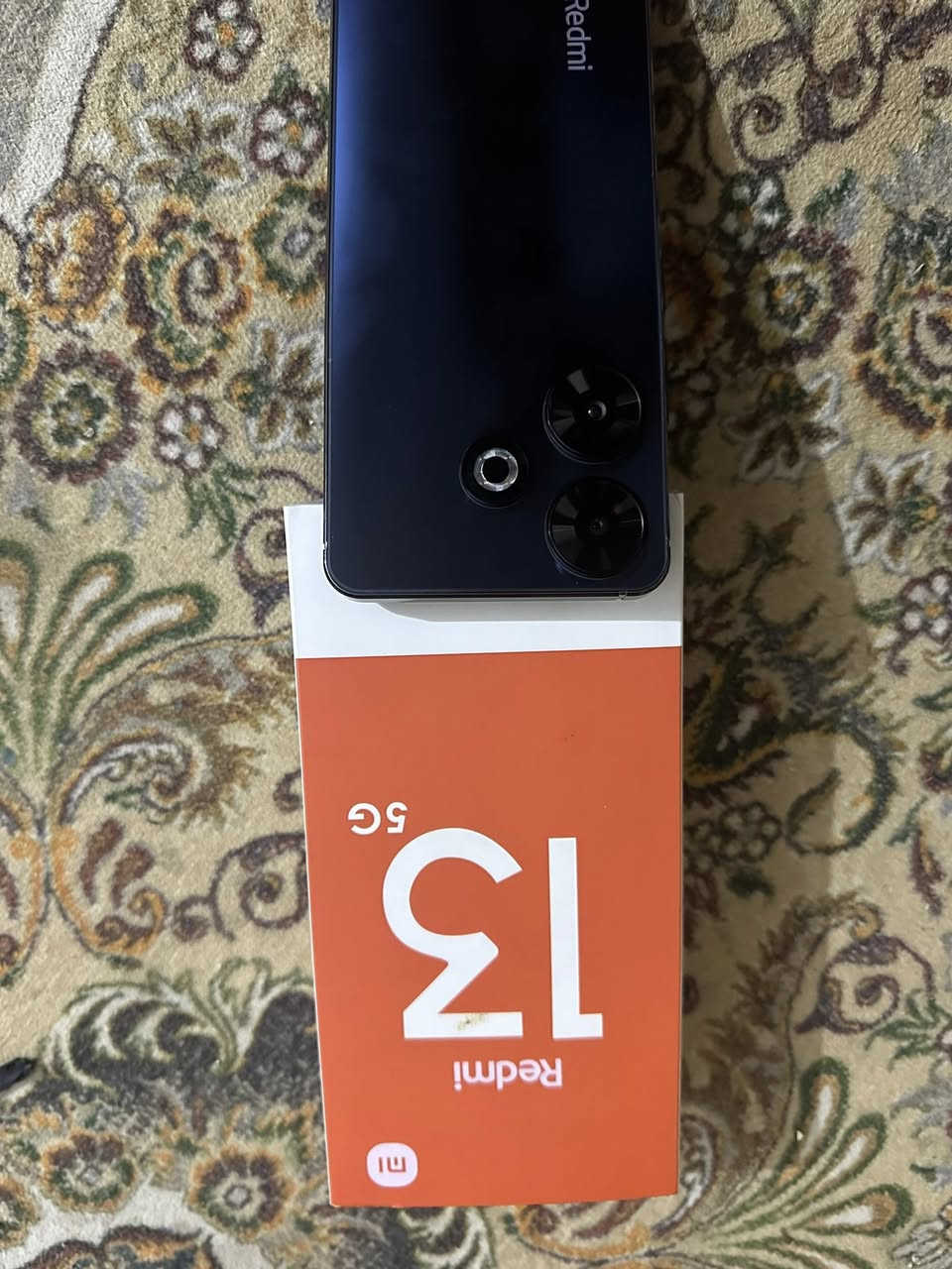 ريدمي 13برو للبيع ذاكره 256جهاز اخو الجديد مستعمل يومين سعر 125وبي مجال قليل العنوان كربلاء حي الميلاد رقم التلفون ***********
