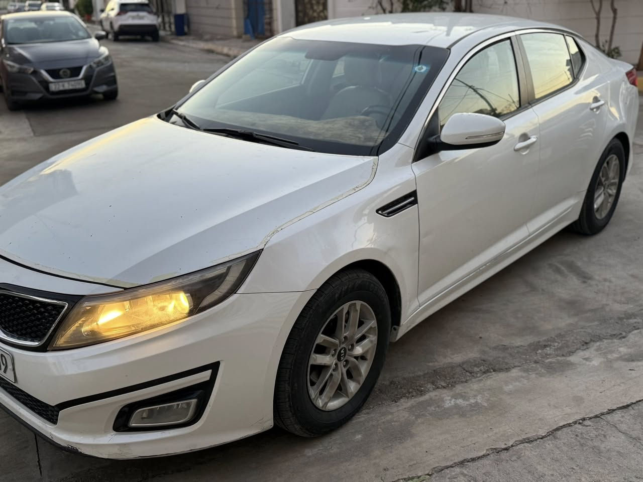 كيا اوبتيما 2014 محرك 2000 دووش…. بسعر مناسب جدا ✅ مناسب سعره ✅ 103 ورقه قفله من الاخير لا تخابرني للمعامله ❤️ ارخص من الصني 

رقم كركوك باسمنه شرط التحويل والغرامات
بيها بونيد متبدل (( سياره بدون حادث )) 

واكع عليها حديد مال اعلانات عالبونيد واكو 3 رصعات بالسقف + حالوب  ✅✅✅

مكينه مفتوح ( تجفيت ) اي عيب مبيها  
بطاقه بنزين هم وياها ✅ صورة الفحص بوكته يم هردي مسوينه هم موجوده ويالصور ✅
مكان السياره كركوك ***********
