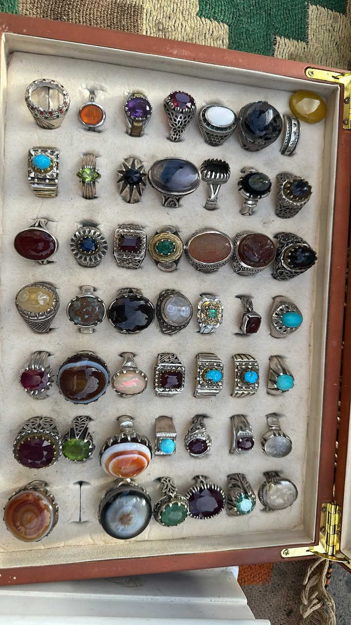 مجموعه من الخواتم والعملات الفضه *********** النجف الاشرف توصيل جميع المحافظات رصيد مقابيل التوصيل

