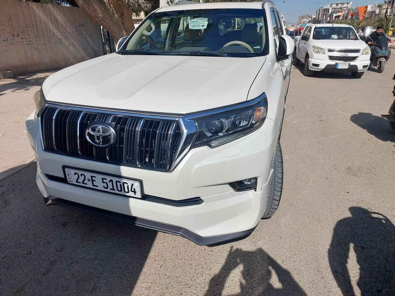 السلام عليكم
برادو للبيع موديل ٢٠١٩ مكفوله مواصفات Txl شركة ساز ماشيه ٩٥ الف حقيقي بأسمي السياره  مكانها ديالى  
سعر ٣٩٥ قابل

***********
