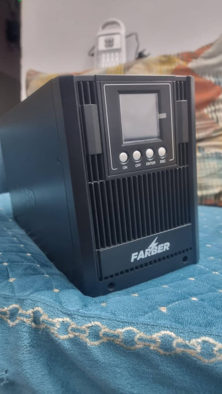 UPS online 2kv farber 

Like new 
310 الف غير مستخدم مجرد مفحوص اخلي ع الشحن علمود البطاريات وعليه ضمان من الشركة  السعر غير قابل للتفاوض سعر الشراء 360الف شلت من سعره مال فتحة الكارتون والصور تحكم


**إذا كنت صاحب هذا الإعلان وتريد حذفه لأي سبب، رجاءا أرسل رسالة إلى الدعم الفني**