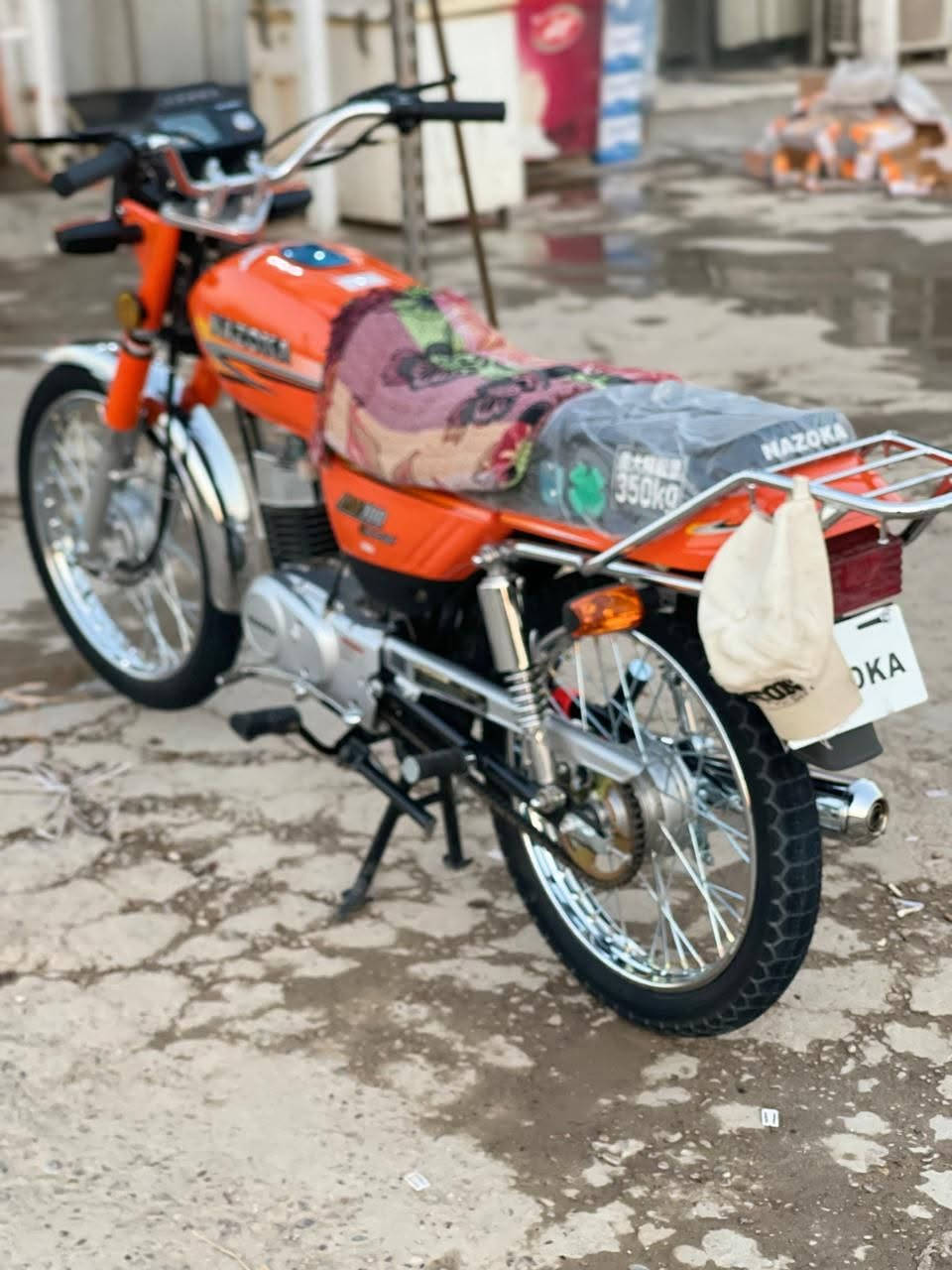 السلام عليكم 
للبيع نازوكه
الدراجه نضيفه
مكاني بابل حي العسكري 
*********** السعر خاص
