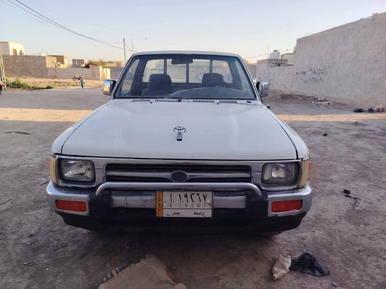 سلام عليكم  بيكم موديل 91 رقم  واسط مشروع وطني تحويل مباشر
كير محرك شاصي حداديه كهرباءيات شغاله سياره مال جناي
(ملاحضه بيه مكانات صبغ) 
مكاني واسط الصويره السعر 40 وبيه مجال للشراي 
*********** مكلف بنشر خاص ماجاوب

