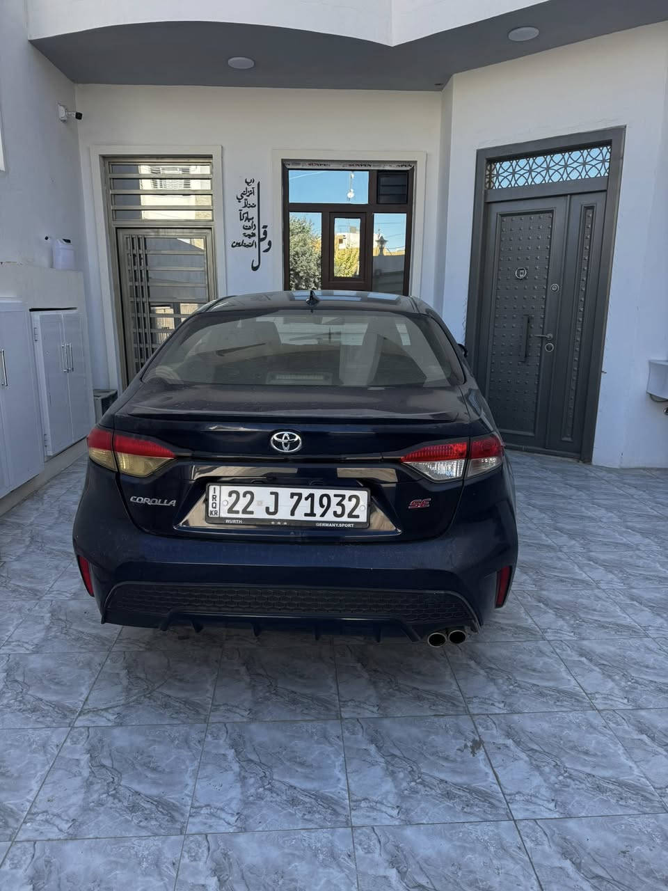 مساء الخير ع جميعا ورمضان مبارك كورلا 2021 Se للبيع سياره ماشيه 78الف كيلو  رقم اربيل 
السعر 145وبيه مجال
رقم الهاتف:***********
