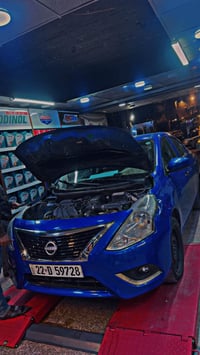 اسلام عليكم للبيع او مراوس. نيسان فيرسا. 2017 وارد امريكي. حادثه موضح ...