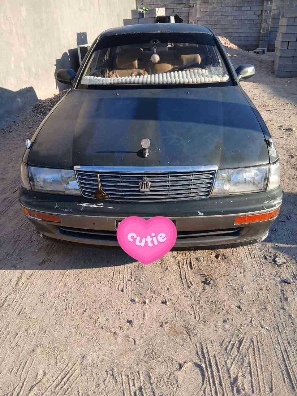 السلام عليكم ،،، تويوتا كراون بطه م92 رقم بصره لون زيتوني غير محدد جارده بدون ضربه 
مكفوله كص ونقل جثه محرك وكير 2500 قبق اسود ديلكو 
حداديه 70% كهربائيات شغاله تبريد شغال غرفته حلوه دشبول جديد اطارات 4 جدد باتري جديد  سلف جديد  ،،،،السعر50 $ وقابل للتفاوض البصره   *********** وات ساب ،،،،
تحياتي للاخوه القائمين ع ادارة الكروب
