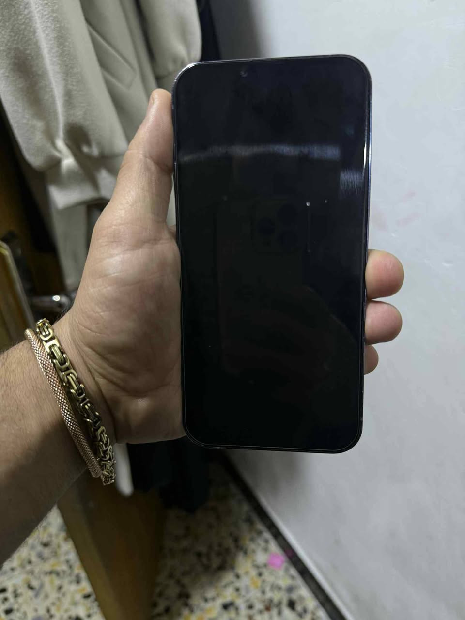 ١٣ برو ماكس
ذاكره٢٥٦
بطاريه٨٨ بلاد 
امريكي 
مستبدل ضهر فقط
مكاني بغداد السعر٦٧٥ وبي مجال 
***********
