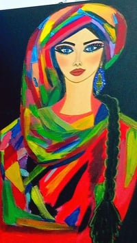 لوحات اكريليك • رسم يدوي • كانفاس