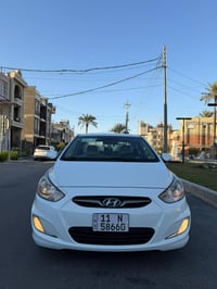 اكسنت 2013خليجي محرك 1600 دبل قطره رقم بغداد رقم وسنويه وهزه جديده فول...