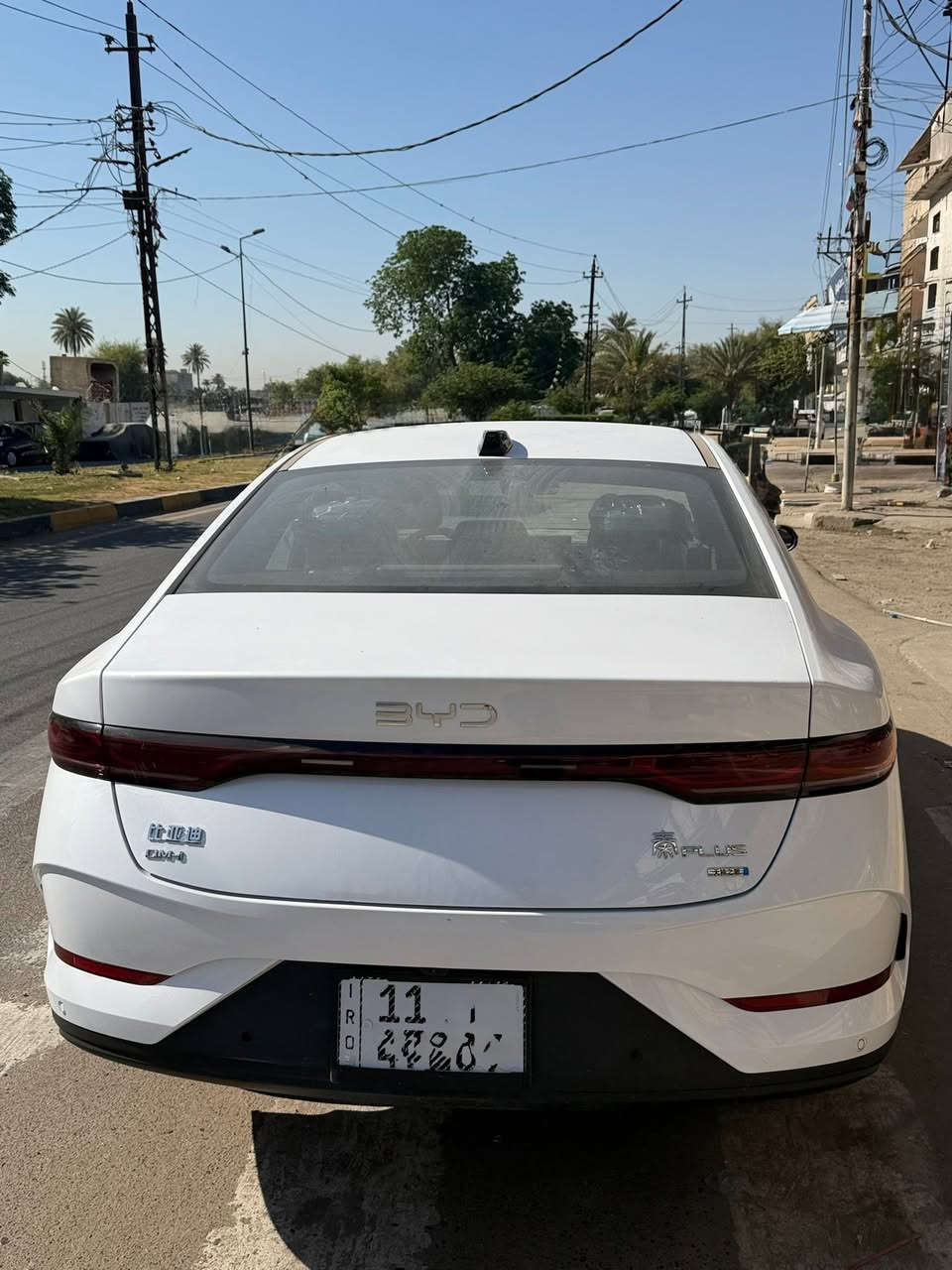 سلام عليكم byd qin plus  للبيع 13 كامره فول الفول السياره مكفوله كفاله عامه من الشخط والرصعه والصبغ والبارد جديده جدا اخت الزيرو ماشيه 6000 فقط السعر 22700 وبيها مجال بسيط للاستفسار اكثر الاتصال ***********

