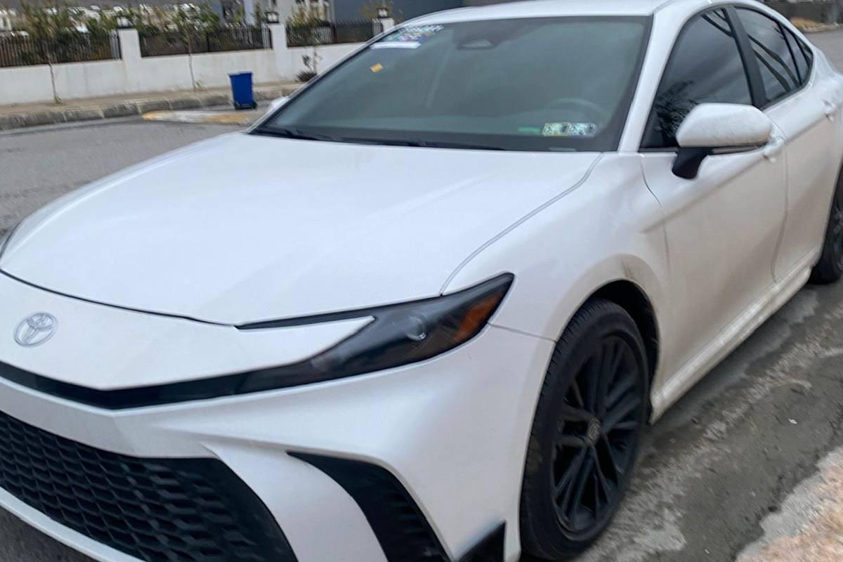 تۆیۆتا کامیری 2025 هايبيردHEV
تەنها 8 هەزار رویشتوە 
رەنگی سپی 
ئێرباکی سوكان و شانی  بيلاد سيستةم كراوة
مواسفات se
سەنەوی ژینگەی نوێیە لە 

سعر : لە کۆمێنت داوای بکە ڕاستەوخۆ بۆت دێت 🤖 

كاتي دوو  مانگي لة گةلة 
سؤنةري دةنراوة

ژمارەی خاوەنەکەی 
***********
وەتسئاپ 
***********
