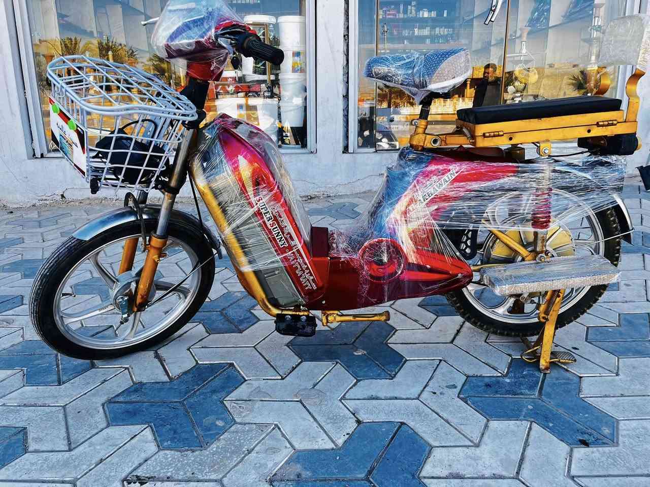 السلام عليكم دراجة شحن للبيع موديل 24 بطاريات على الفحص شرط جاهزة كلهة شغالة دراجة نضيفة حيل وعلى الفحص 
لاستفسارات ***********
مكاني فلوجة شارع ستين
