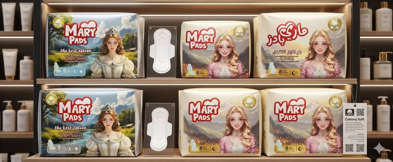 لكل امرأة تبحث عن العناية الفائقة والراحة الدائمة خلال يومها، نقدّم لج ماري بادز (Mary Pads) – الخيار الأفضل لحماية متكاملة وثقة لا تهتز.
​لماذا تختارين ماري بادز؟
​☁️ طبقة ناعمة كالقطن: تمنحج ملمساً حريرياً ناعماً على البشرة لحمايتها من التحسس.
​💧 قلب فائق الامتصاص: تكنولوجيا متطورة تحبس السوائل بسرعة وفعالية لتجفاف يدوم طويلاً.
​🛡️ حماية خلفية مانعة للتسرب: تصميم ذكي ومبتكر يضمن لج أماناً تاماً وتحركاً بحرية في كل الأوقات.
​⚡ شريط لاصق آمن وثابت: يثبت بمكانه تماماً ليناسب حركتج اليومية دون أي قلق.
​كوني متألقة، مطمئنة، ومستعدة لكل لحظة في يومج مع ماري بادز! 💖
​🛍️ متوفر الآن! اطلبي مجموعتج اليوم واستمتعي بالراحة التي تستحقينها.

العنوان سويب شارع 200 محلات عماد الساعدي
سنتر ريتا للحليب ومستلزمات الأطفال
أي استفسار مراسلة الصفحه أو اتصال ع رقم
👇👇👇👇👇👇
***********

ادمن مروه
🌹🌹🌹🌹🌹🌹 
تشرفونه بكل وقت
