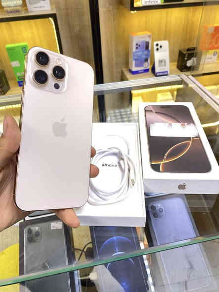 💥💥   اقوه عرض حالياً وقوه سعر💥💥
ايفون16برو  ماكس  لون دزيرت   مميز   ذاكره 256 بطاريه92 🔋 نموذج M بعده بضمان خطين (دبل سيم كارت) كارتون متوفر خدمة توصيل بشروط اوليه جميع محافظات العراق 🇮🇶 
 ممبدل بي شي مع ضمان 5 ايام  نضافه 100‎%‎ زلغ ما بي وتر بروف كامل ملحقاته الجهاز نضافه كانما فاتحه من الكارتونه بلحاسبه كله نورمال  
مكاني   كربلاء تحت جسر باب طويريج منفذ ابو حيدر للمبايل
☎️*********** 
سعر  مليون و325 الف
