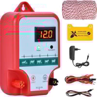 سياج كهربائي • بطارية ١٢ فولت • حماية مزرعة