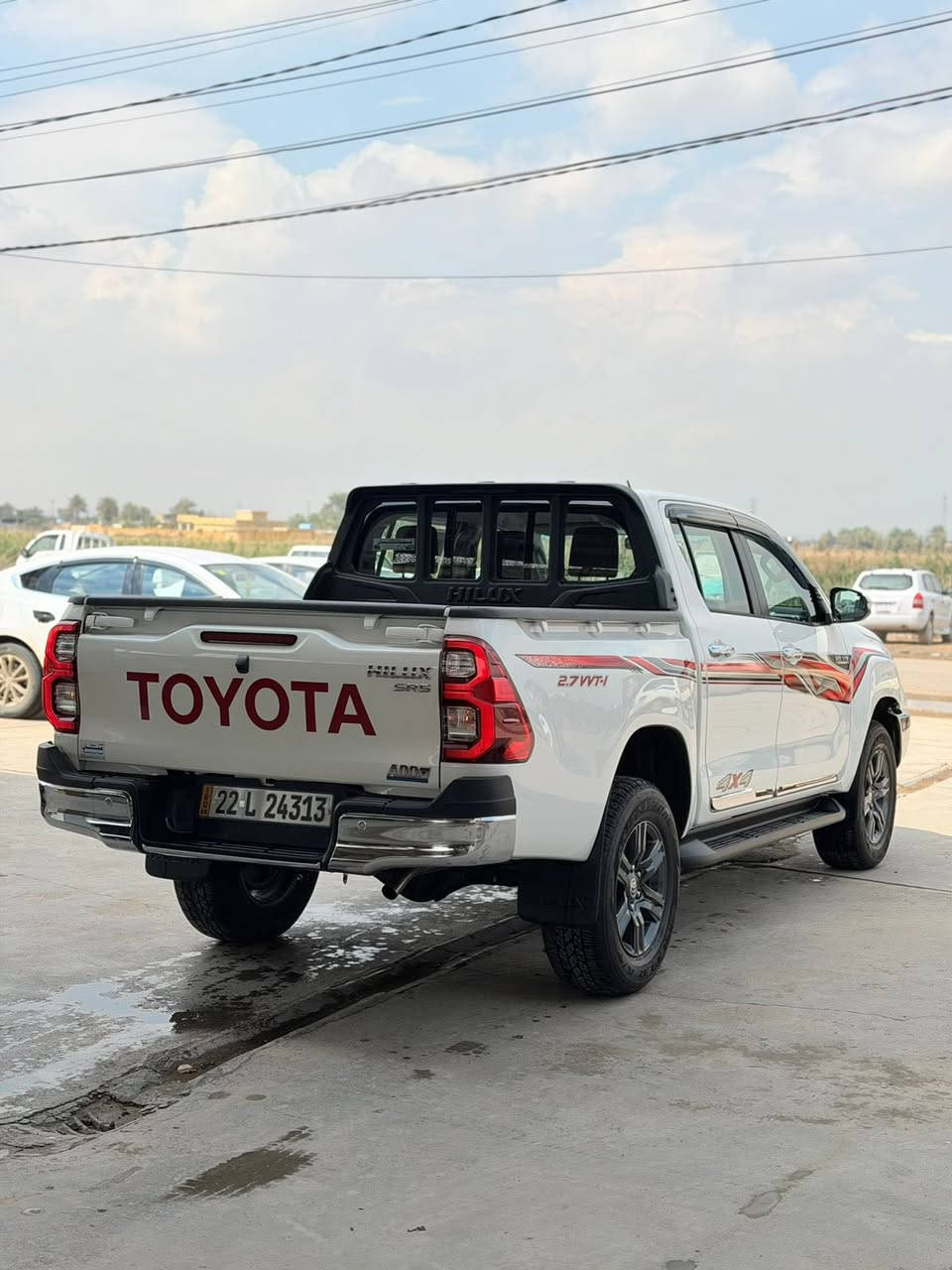 الجديد صلو ع نبي 
بيكم هايلوكس 
موديل 2025 
4x4 
 ماشيه 8000
بعدهي بوضع الزيرو 
فول مواصفات 
شاشه كامره 
شحن لا سلكي 
قطعتين تبريد 
كشنات تبريد 
تحكم جهتين 
حساس امامي خلفي 
هواي بيها مواصفات 
ساز ام الضمان 
السعر عند الإتصال 
للأستفسار اكثر 
***********@***********
