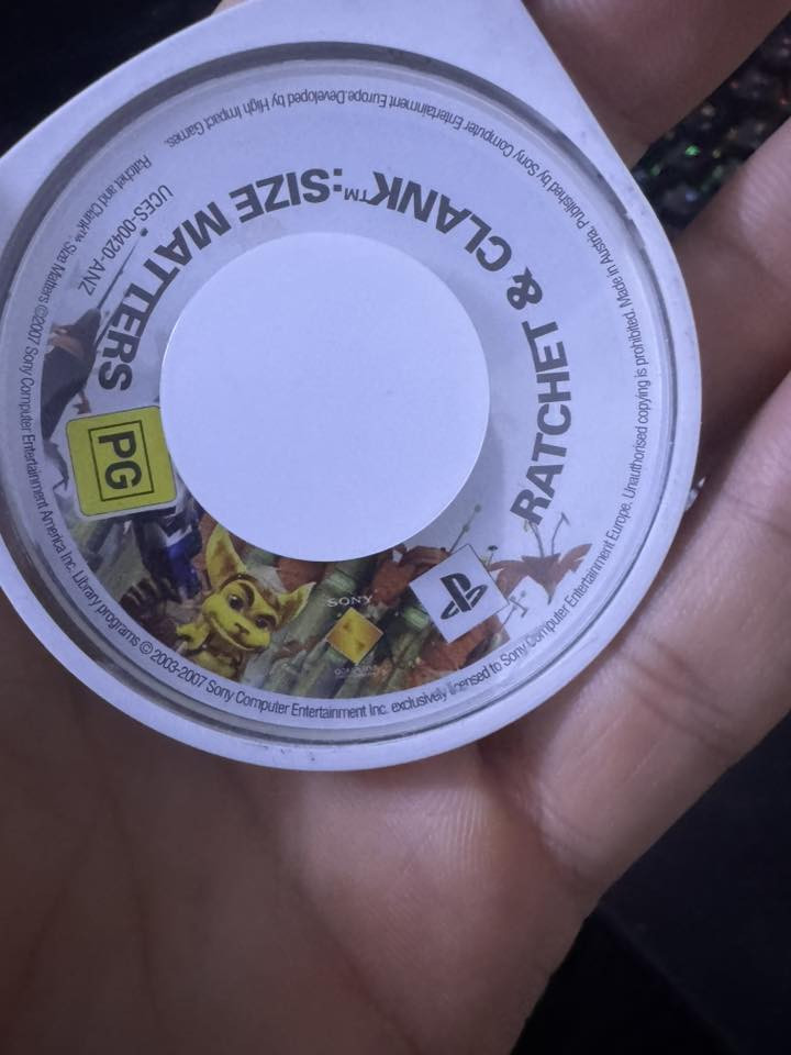 السلام عليكم
للبيع أقراص psp 
شغالات خدش مابيهن 
قيم السعر بما يرضي الله وبلعافيه
موجود واتساب فقط ***********
بغداد الشعب
