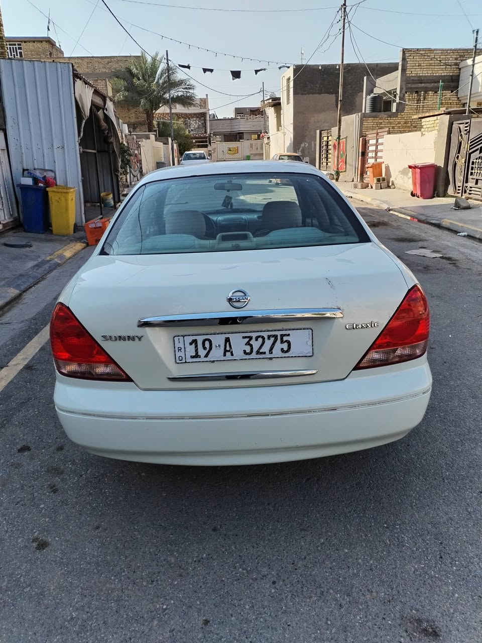 السلام عليكم نيسان سني يابني ٢٠٠٩ السياره باسمي بيه بابين صبغ بدون ضربه أثر جراد مكينه وكير خير من الله مامفتوحات تبريد ثلج فول السياره جاهزه من كلشي رقم كربلاء مكاني واسط قضاء العزيزية السعر 105 للاتصال ***********
