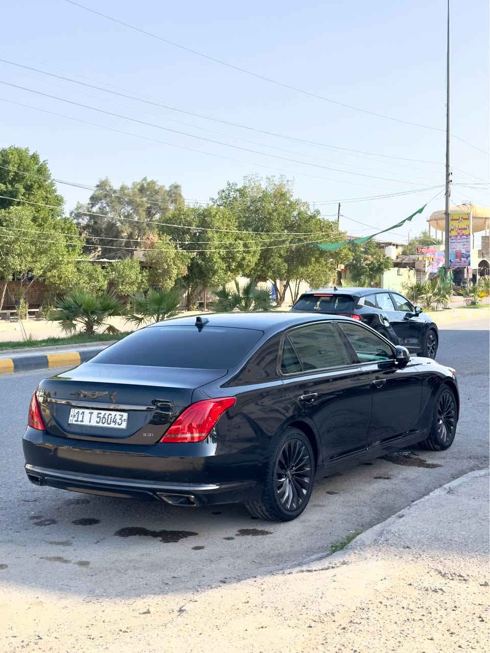 رمضان كريم
قبل التفاصيل السعر  ( 255 )  
جينيسيس  genesis g90 
موديل 2018   /   ماشيه 85 ميل  /  v6 3.3t
داخل ابيض جديد 
ومايحتاج اكتب المواصفات لان كلش هواي 
هزة جديدة.  / سنوية باسمي و نافذة لغاية 2030
الضرر قطعتين بدون دواخل
 (بنيد صبغ + جاملغ ايسر تبديل نفس اللون) 
ايرباك استيرن فقط

كل نيكل السيارة مغلف تضليل اسود ببسي و تكدر ترجعه طبيعي بما في ذلك داخل اللايت مصبوغ اسود 
محولها بلاك ادشن

مكان السيارة ميسان/ العمارة
*********** عمارة, ميسان
