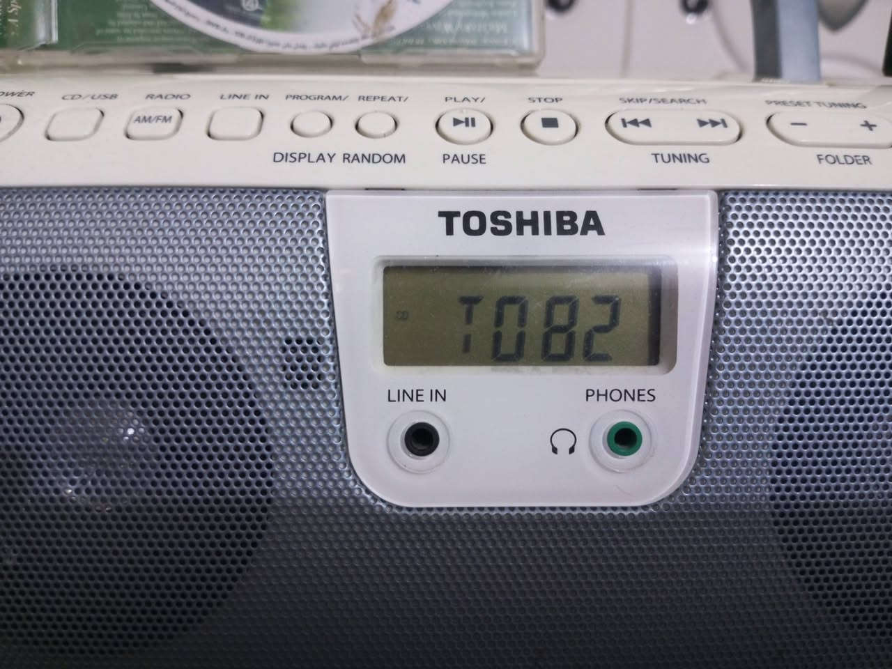 ستتم مشترك  نوع توشيبا. ...مشغل أقراص MP3+اوديو//راديو باحث///اوكس تكدر تشغل عليه النقال//فلاش /// هتفون ////, يعمل على الكهرباء. والباتري ...جهاز بلادي ...بدون اي صيانه...السعر 35000الف باقي التفاصيل مراسلة الصفحه....


**إذا كنت صاحب هذا الإعلان وتريد حذفه لأي سبب، رجاءا أرسل رسالة إلى الدعم الفني**