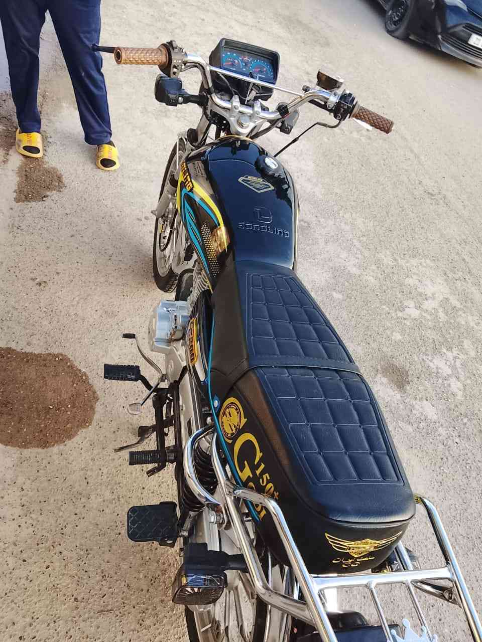 السلام عليكم دراجة سونك 5 كير مديل ٢٠٢٤ كفالة عامة السعر ٧٠٠ وبيهة مجال ***********
