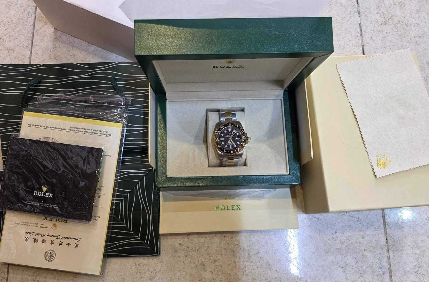 ثاني مره انزله مزاد بسبب السومات الغير معتمدين
مزاد اعلى سعر ابيع 
مزاد بالدولار 💵

رولكس اوتوماتيك جي ام تي ماستر 

بحري 

 
كاملة المرفقات


**إذا كنت صاحب هذا الإعلان وتريد حذفه لأي سبب، رجاءا أرسل رسالة إلى الدعم الفني**