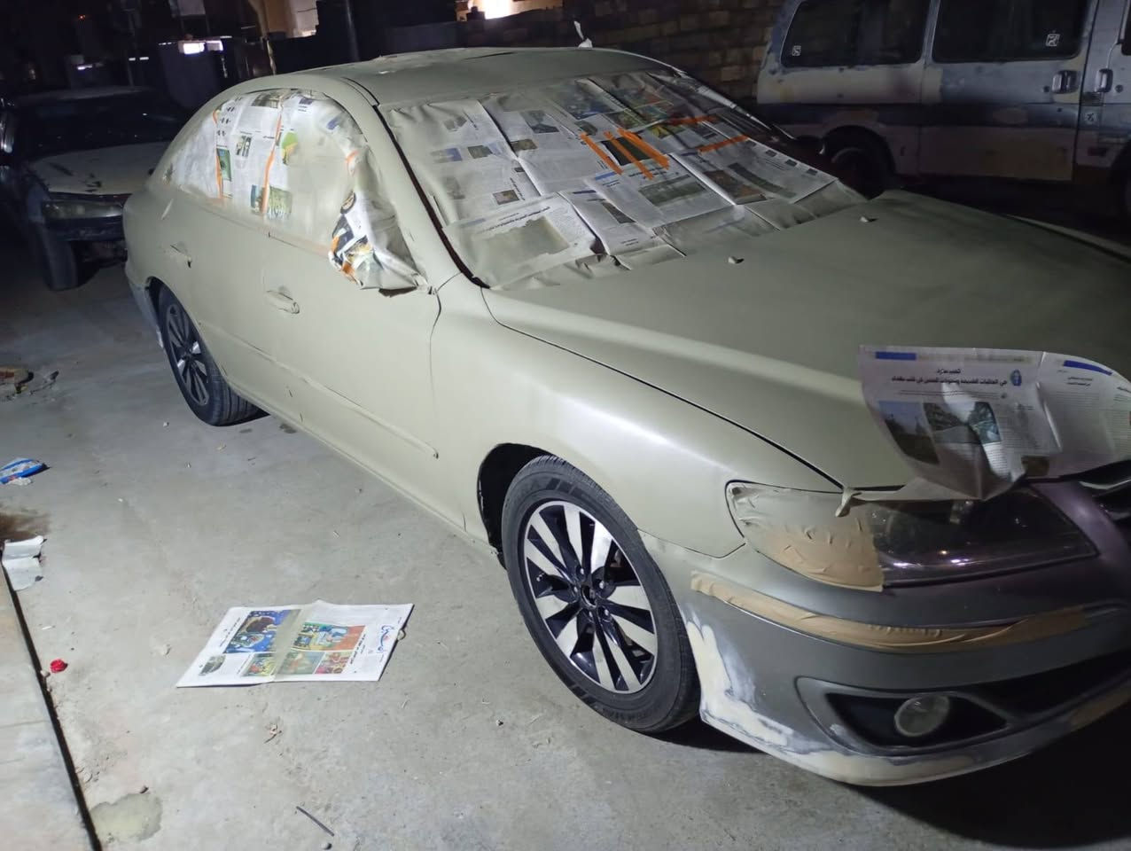 السلام عليكم سمكره وصبغ السيارات بلفرن الحراري وبسعار مناسبه ***********وات ساب خاص
