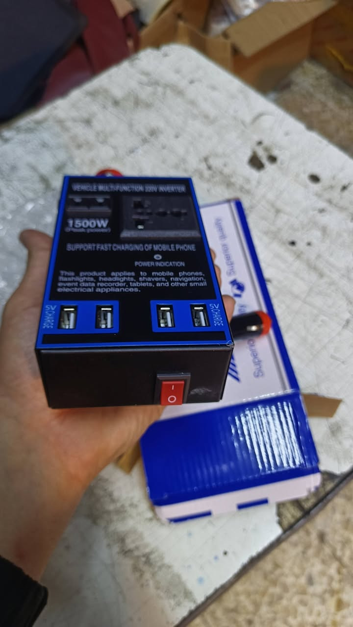 سلام عليكم برخصة الادمن 
عاكسه انفليتر 12V لل220V يوجد كميه البيع جمله ومفرد


**إذا كنت صاحب هذا الإعلان وتريد حذفه لأي سبب، رجاءا أرسل رسالة إلى الدعم الفني**