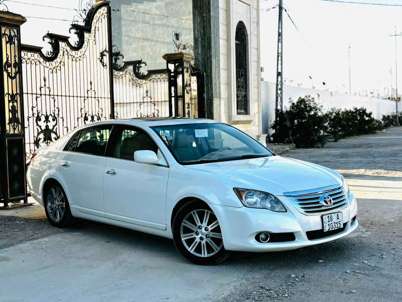 تيوتا افلون موديل 2008
رقم بابل النموذجي 
للبيع او المروس معشوقه العراقين 

 الجديد بسمي سنويه جديده هزه جديده التحويل بجمع مدريات مرور العراق
عداد كيلو متر 141
مكفول من الصبغ والضربة والفتح والتبديل حتى الدعميات كفاله عامه 
سبير وعدت وجك الشركه بيه مع بصمه احتياط غير مستخدمه مع كتلوكات الشركه 
السياره فتة لمتد وارد بريم
خمس بصمات فتحه حساس امامي وخلفي دخول ذكي كشنات جلد وكشن كهرباء السائق والراكب اي بي اس 
دخل صاج والخ والمتد معروف يجي اعلى المواصفات 

كير محرك حداديه كهربايات تبريد وتدفه شرط الكفاله وعلى وضع الشركه داخل وخارج 
دشبول لوك تبريد ثلج وتبريد الافلون معروف السياره كلشي بيه شغال وعلى وضع الشركه داخل وخارج 
السياره استخدام واحد من الشركه واستخدام جدا نضيف 
مكان السياره بالحله

رقم صاحب سيارة ***********
