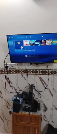 بلي 4 سلم مهكر نظام قرص  + يوبي اس + برادللبلي +جوستك عدد 1 8 العاب قو...