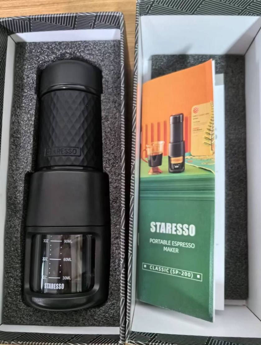 ماكينة تحضير الإسبريسو المحمولة STARESSO Classic (طراز SP-200). 
احترافية


**إذا كنت صاحب هذا الإعلان وتريد حذفه لأي سبب، رجاءا أرسل رسالة إلى الدعم الفني**