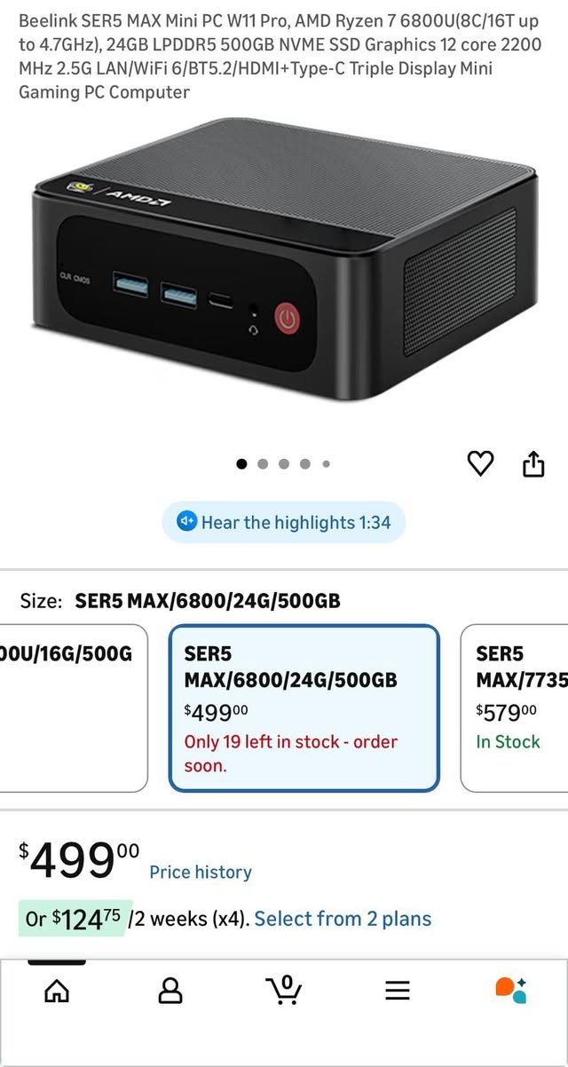 مني بي سي
مواصفات قويه 
القطعه جديده ما مستعمله 
رايزن 7 رام 32 كارت شاشه 4 كيكا 
هارد اس اس دي 500 كيكا 
نظام ويندوز 11 اصلي مفعل 
مزاد يبدي من 250 الف 
المو شراي لا يعلق رجاءا 
توصيل كل المحافظات 5 الاف


**إذا كنت صاحب هذا الإعلان وتريد حذفه لأي سبب، رجاءا أرسل رسالة إلى الدعم الفني**