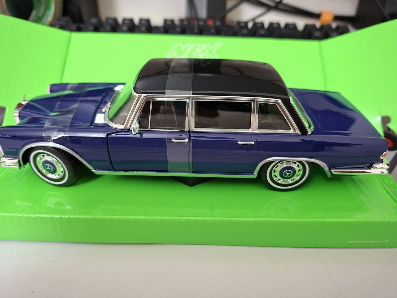 #Mercedes Benz 600.  1963
Scale 24
#Welly انتاج شركة 
فتح ابواب و كبوت


**إذا كنت صاحب هذا الإعلان وتريد حذفه لأي سبب، رجاءا أرسل رسالة إلى الدعم الفني**