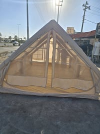 خيمه نفخ للبيع بسعر ٤٠٠ الف قياس ٤ م في ٣ ارتفاع مترين للاستفسار ع الخ...