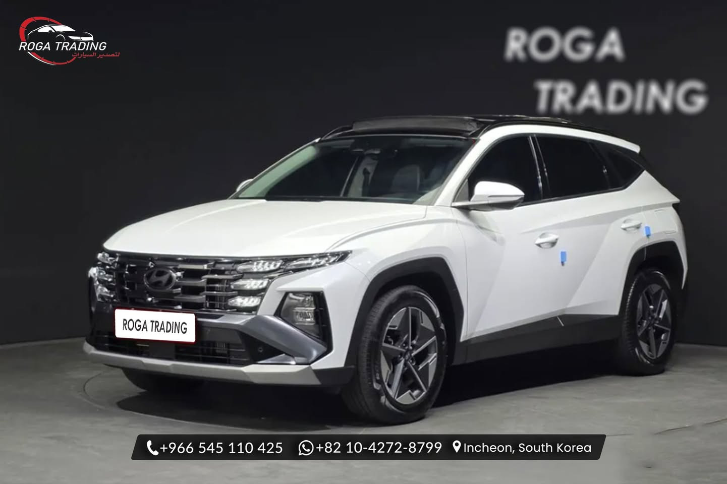 Hyundai Tucson NX4 – 2024 (Premium)

لو بتدور على SUV متكاملة من غير ما تدفع أرقام مبالغ فيها… يبقى العربية دي معمولة ليك
🚗 أداء قوي + تجهيزات عملية + راحة حقيقية في كل تفصيلة
💼 اختيار مناسب للشغل، السفر، والاستخدام اليومي بثقة

محرك 1600 سي سي تيربو
ناقل حركة أوتوماتيك
ممشى 41,685 كم

🛠 التجهيزات الخارجية
• إضاءة LED
• Power Tailgate
• مرايات كهرباء + ضم
• جنوط ألمونيوم
• Roof Rack
• دريكسيون مالتي فانكشن + Paddle Shift
• Heated Steering Wheel
• مراية داخلية ECM

🛡 أنظمة الأمان
• Airbags (أمام / جانبي / ستائر)
• ABS + TCS + ESC
• TPMS
• Lane Departure Warning
• حساسات أمامي وخلفي
• كاميرا خلفية
• Blind Spot Warning

📲 التكنولوجيا والراحة
• Adaptive Cruise Control
• Electronic Parking Brake (EPB)
• تكييف أوتوماتيك
• Smart Key + تشغيل بصمة
• Auto Light + Rain Sensor
• Navigation
• شاشة AV Monitor
• Bluetooth + USB

🪑 الصالون
• فرش جلد
• كراسي كهرباء
• Heated Seats
• Ventilated Seats
• Memory Seat
• مساحة داخلية مريحة

✨ مميزات إضافية
• Panoramic Sunroof
• أنظمة مساعدة قيادة متقدمة
• حالة ممتازة وممشى مناسب
• مناسبة للاستخدام اليومي والعائلي

نوفر شحن لجميع الدول العربية
 🇸🇦🇦🇪🇪🇬🇯🇴🇰🇼🇶🇦🇧🇭
متابعة كاملة من الشراء لحد الاستلام
🔹 للتواصل والاستفسار🔹 تواصل معنا:
📞 🇰🇷 كوريا الجنوبية:
010-4272-8799
📞 🇸🇦 السعودية:
+966 54-511-0425
📞 🇪🇬 مصر:
+20 106 164 9658
 📍 انشون/ كوريا الجنوبية


**إذا كنت صاحب هذا الإعلان وتريد حذفه لأي سبب، رجاءا أرسل رسالة إلى الدعم الفني**