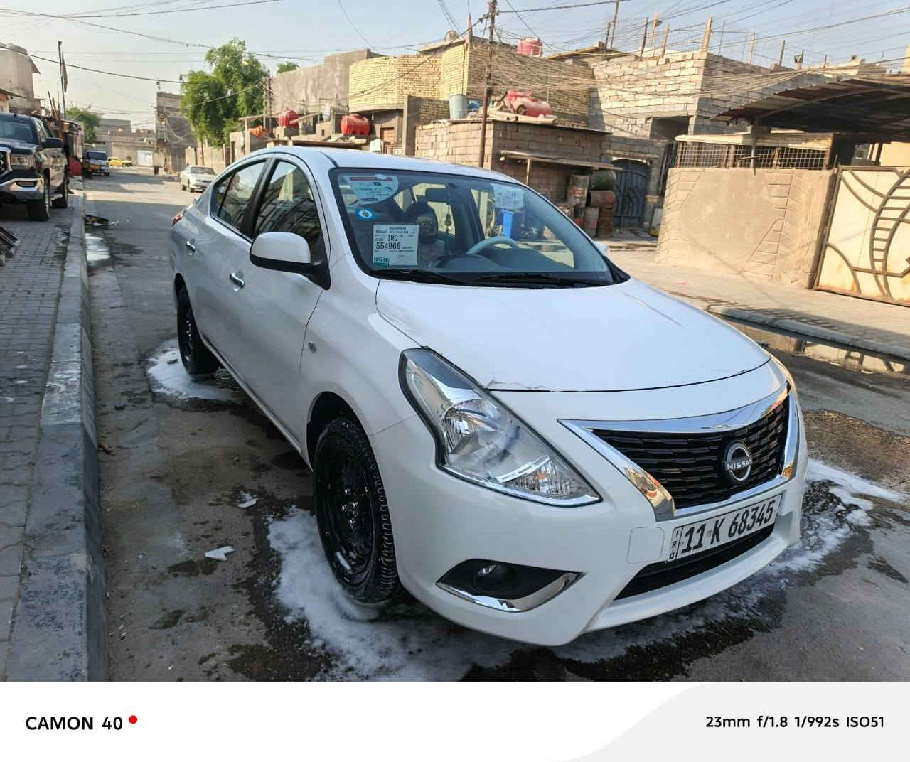 نيسان صني هندي مديل 2024 كفالة عامه 
1️⃣السياره حلوه وجاهزه ومناقصها شي 
2️⃣شاشه أندرويد+كامره
3️⃣ماشيه 10,000 بس 
6️⃣ كفاله عامه
7️⃣الرقم الانگليزي+ السنوية تنتهي ب2030
السعر: 126ورقه وبيهه مجال للشراي 
مكاني البصره
***********اتصال
***********واتساب
