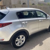 كيا سبورتج موديل 2018 امريكي الحادث جاملغ ايمن والبنيد مبدل بدون دواخل...