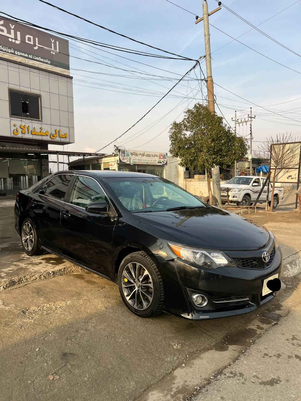 تويوتا كامري موديل 2012  رقم بغداد سةنةوي پلاستيك ئةوليات غرام پاكانة بةشةرت فول مواسةفات تةنها سيلات نية. 100 رويشتووة سي پارجة بوياغة بي داخلي پشو پشتي كةپسة 90$معامةلة    گورينةوةش دةكةم  
***********
